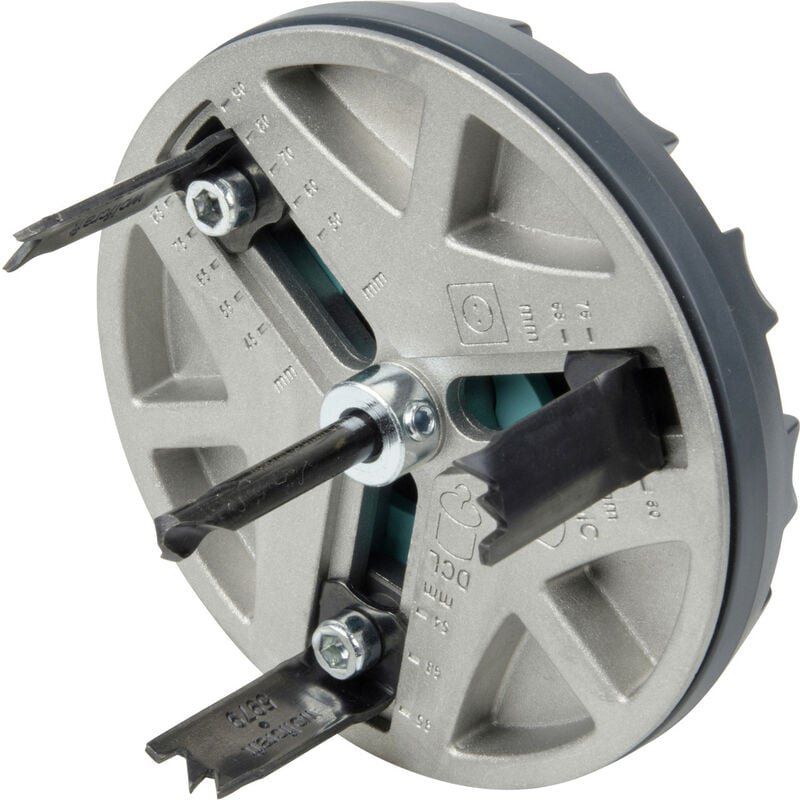 Lochsäge verstellbar ø 40-90 mm Lochsäge - Wolfcraft