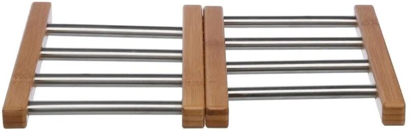 Potter bamboo edelstahl - ausziehbar