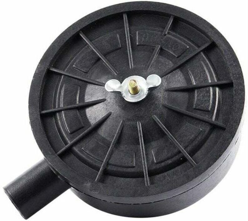 CHOYCLIT Luftfilter Kompressor Filtration Silence 20mm Außengewinde Schwarz