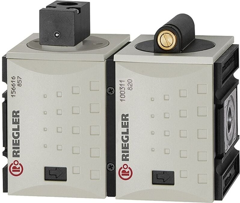 Befülleinheit »futura«, pneumatisch betätigt, bg 2, g 1/2 - Riegler