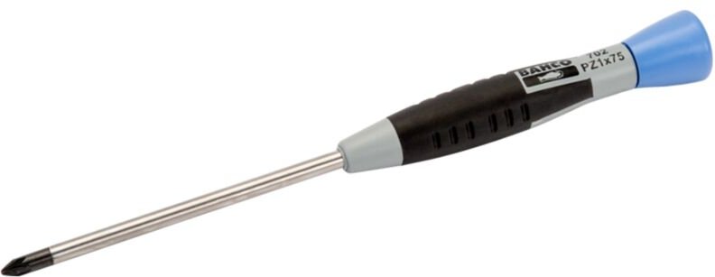 Pozidriv-Schraubendreher mit Präzisionsgriff, PZ1 x 75 mm - Bahco