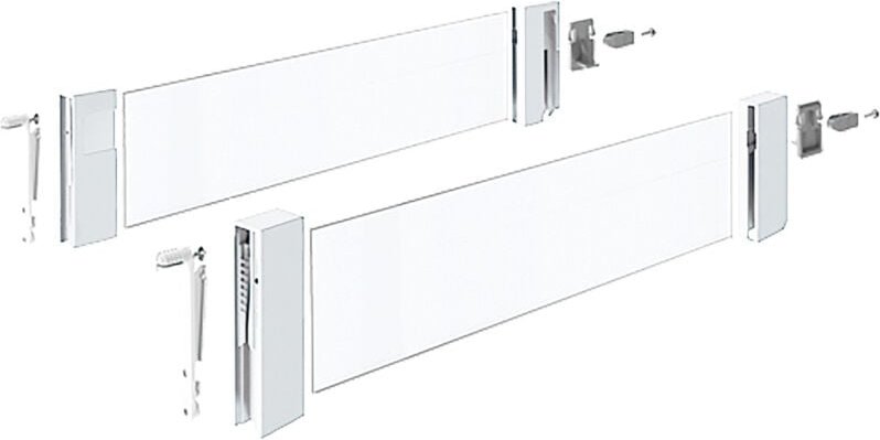 Hettich Schubkasten-Designelement, InnoTech Atira, 9194826, NL300mm, Floatglas klar