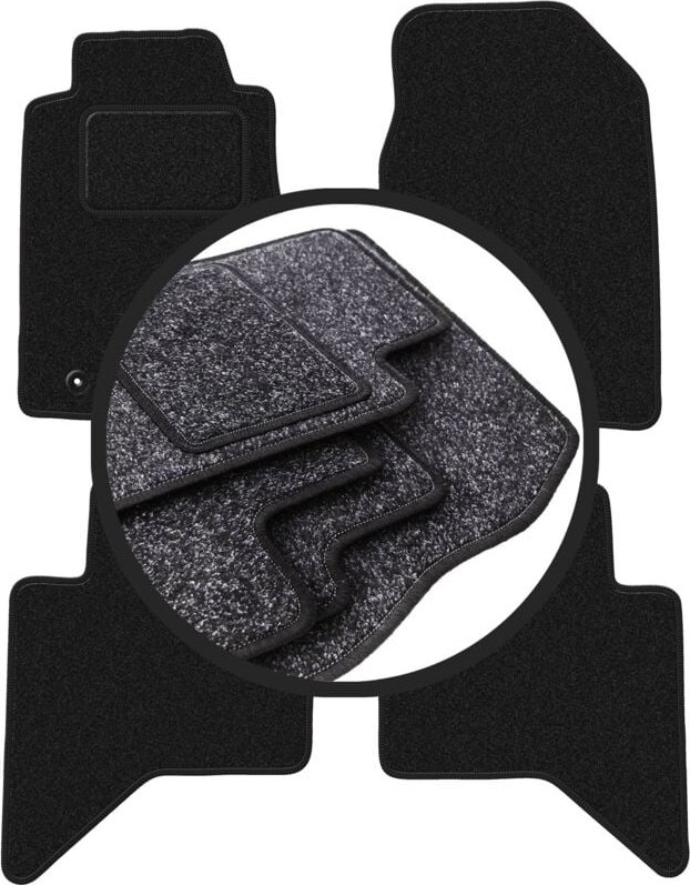 ANTHRA Auto-Fußmatten für: Isuzu D-MAX II Pickup (2011-)