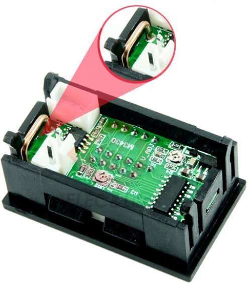 VOLTMETER AMPEREMETER DC 10A 100V Gleichstrom