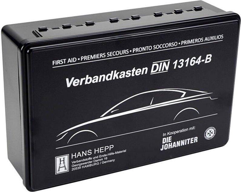 Leipold Doehle 8000 Verbandkasten Pkw (l x b x h) 26 x 17 x 8 cm din 13164 02-2022 1 St.
