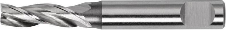 Minibohrnutenfräser Nenn-Ø 2,5 mm HSS-Co8 din 1835 b Schneidenanzahl 3 lang