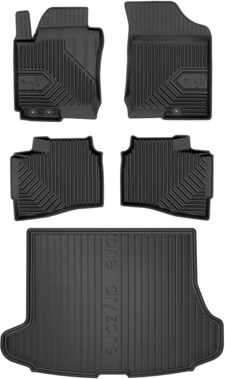 SET 77 Fußmatten und Fußmatten Hyundai i30 1 Kombi 2007-2012