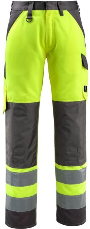 Warnschutzhose Maitland safe light 15979-948-1718 Gr. 56 hi-vis gelb/dunkelanthrazit - Mascot