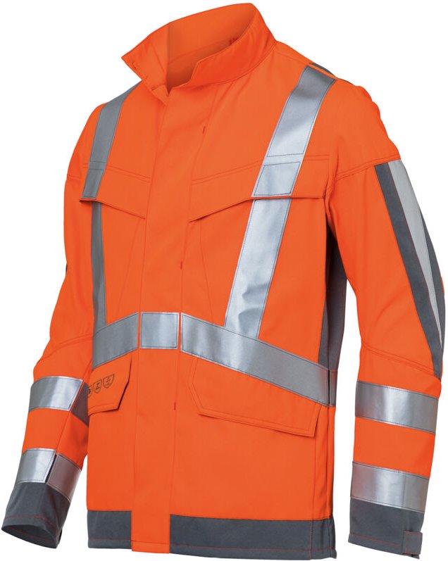 Kübler Jacke protectiq high vis arc1 psa 3 warnorange/anthrazit Gr. 26