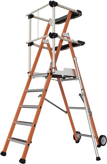 Elektriker Podestleiter - Maximale Arbeitshöhe 3.17m - 2272855