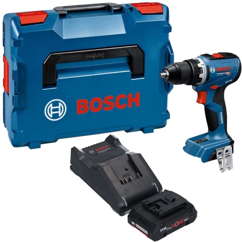 Thumbnail - Bosch gsr 18V-65 Professional Akku Bohrschrauber 18 v 63 Nm Brushless + 1x ProCORE Akku 4,0 Ah + Ladegerät + L-Boxx