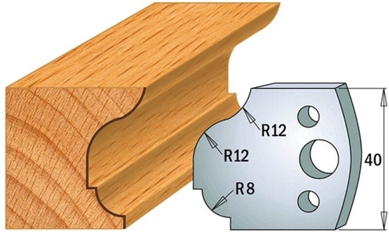 690.061 Paar SP-Messer 40x4mm