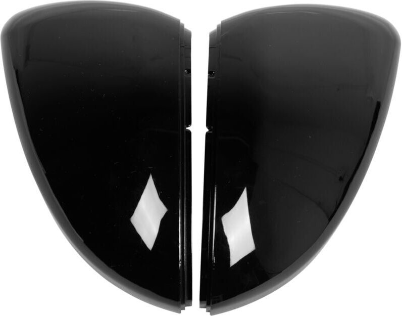 Schwarz glänzende Seitenspiegelgehäuseabdeckung für vw Golf MK7 2014+