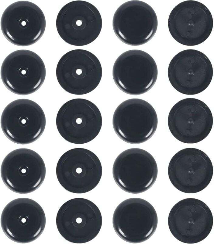 Ymyny - Ulisem 10 Paar Sicherheitsgurt-Stoppknöpfe, Kunststoff-Sicherheitsgurtknopf-Clip für Autos aller Art