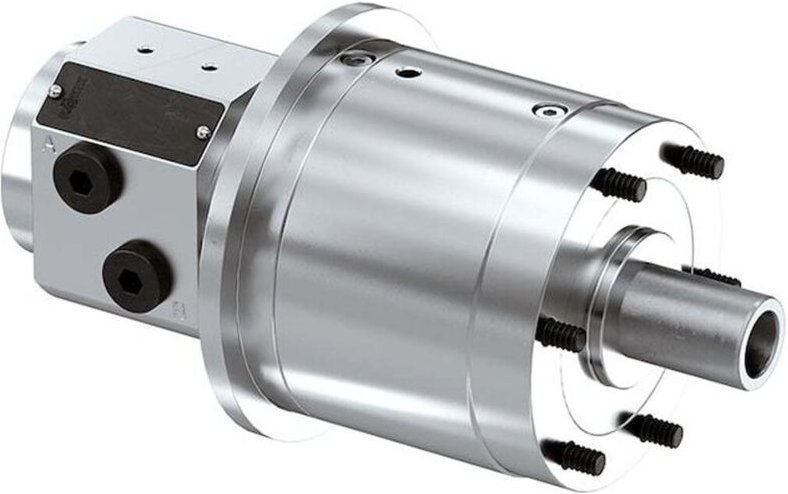 Röhm Forto-H 100 - hydraulisch betätigter Spannzylinder ohne Durchgang zylindrische Zentrieraufnahme - ZA 80, bis 80 bar...