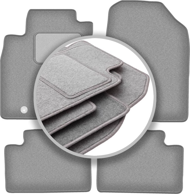 Autoteppiche aschgrau für: Kia Proceed III Fließheck, Kombi, SW, Sportback (2018-)