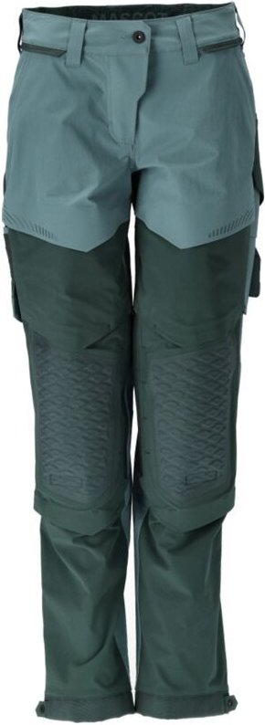 Damen-Bundhose 22278-605-3534 Gr. 76C34 helles waldgrün/waldgrün - Mascot