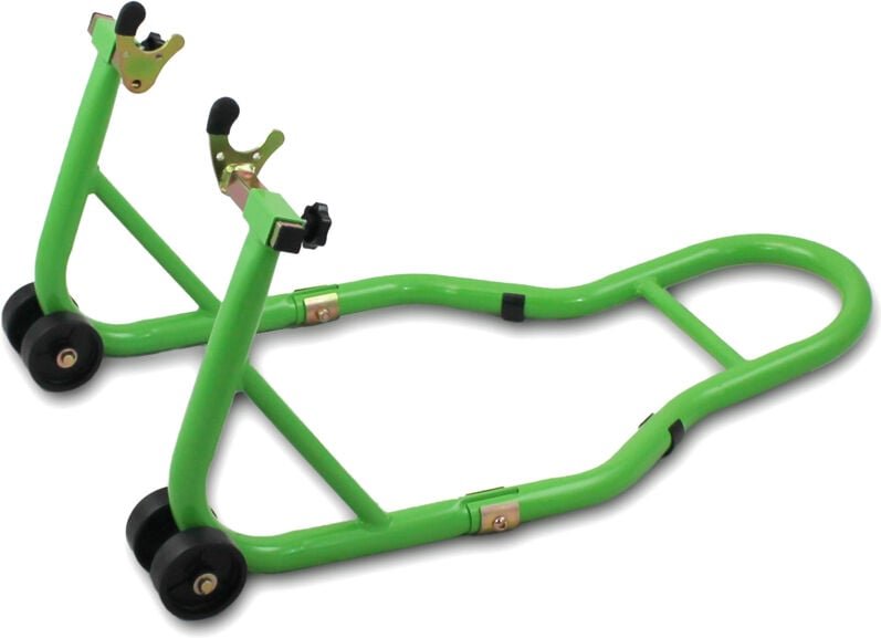 Bituxx - Motorradständer Motorrad Montageständer Hinterrad Transportständer Grün