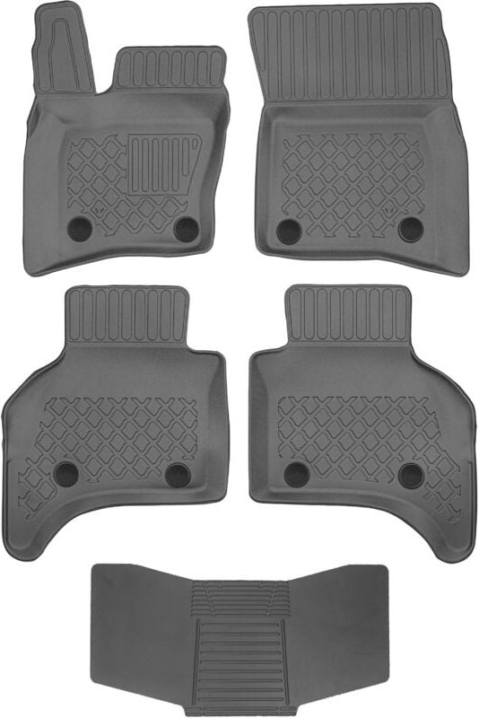 Matten Aristar 604160 + Bezug 251992 - Land Rover Defender II L663 5-Sitzer 2020- STOP. MOUNT RN vorne und hinten