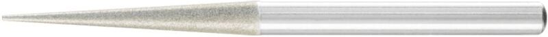 PFERD TOOLS Diamant-Schleifstift Spitzkegel Ø6x7° SchaftØ6 mm D64 (fein) zum Anfasen/Entgraten/Senken