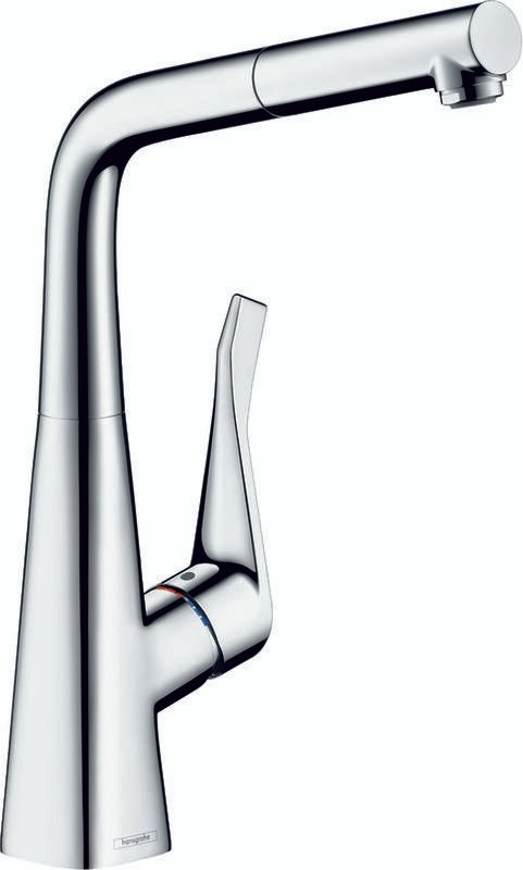 hansgrohe Metris M71 Einhebel-Küchenmischer 320, Eco,