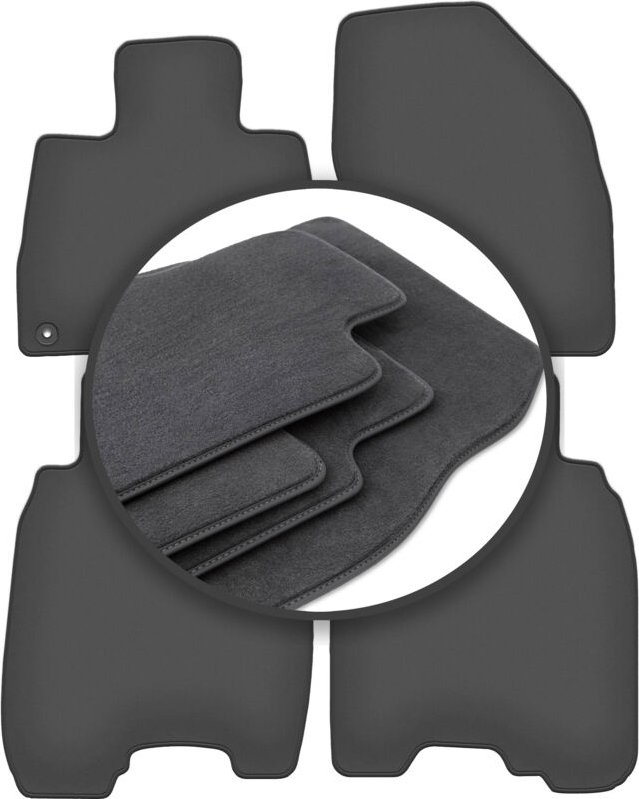 Premium-Fußmatten für: Honda Civic VIII Fließheck (2006-2012)