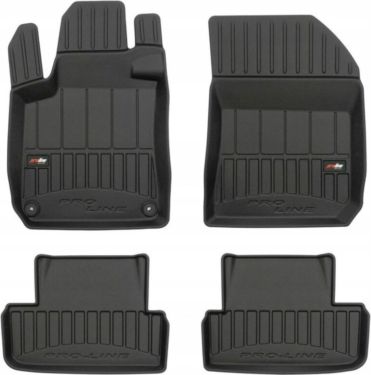 Gummimatten und Fußmatten Peugeot 308 2 Fließheck 2013-2021 3D Mulde