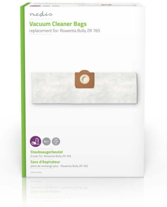 Staubsaugerbeutel 4 stk synthetik meist verkauft fur rowenta bully zr 765 wei