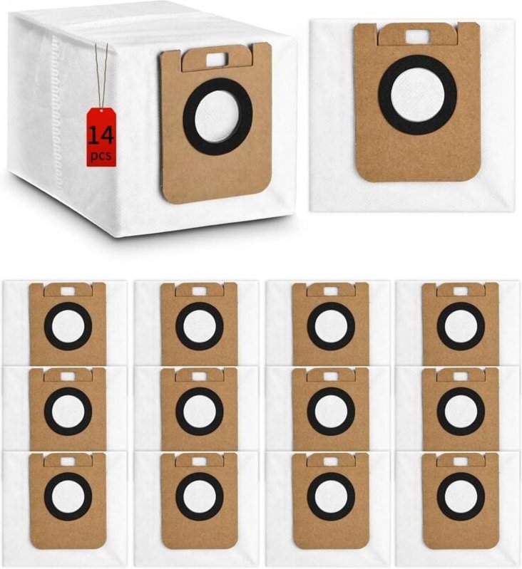 Thumbnail - 14 Stück Staubbeutel für Staubsauger Dreame D10 Plus / D10s Plus / L10 Plus. Ersatz-Staubsaugerbeutel für Dreame D10s Pl...