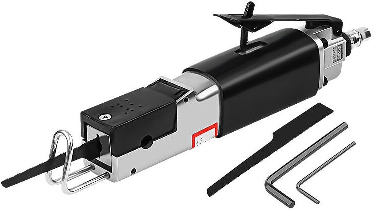 Aougo - Pneumatische Luft-Säbelsäge, tragbare pneumatische Werkzeuge Luftkörper-Säbelsägeblätter für Zuhause npterbl