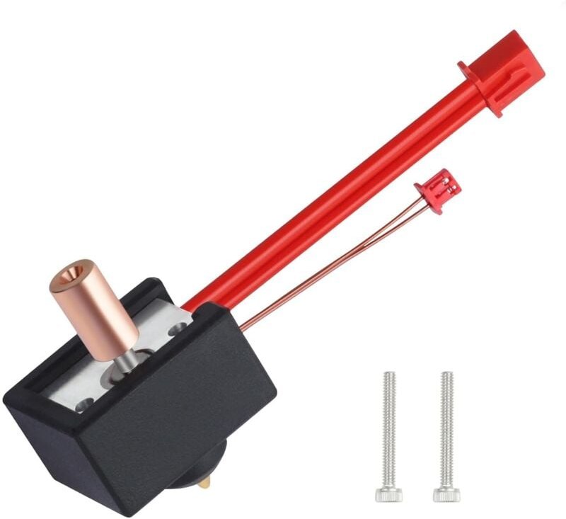 Ender 3 S1 Sprite Extruder Ersatz-Heizblock, verbesserte thermische Trennung aus Titan, 300 ℃ hochtemperaturbeschichtete...