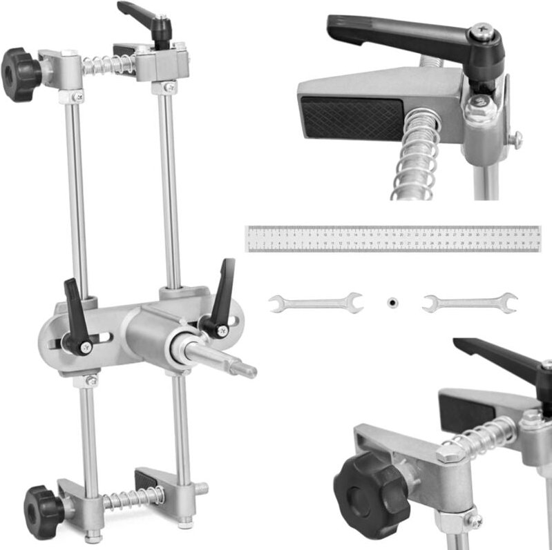 MSW - Türschloss-Mortiser Lock Fitting Jig Bausatz für Türbeschläge 18/22/24 mm Fräser