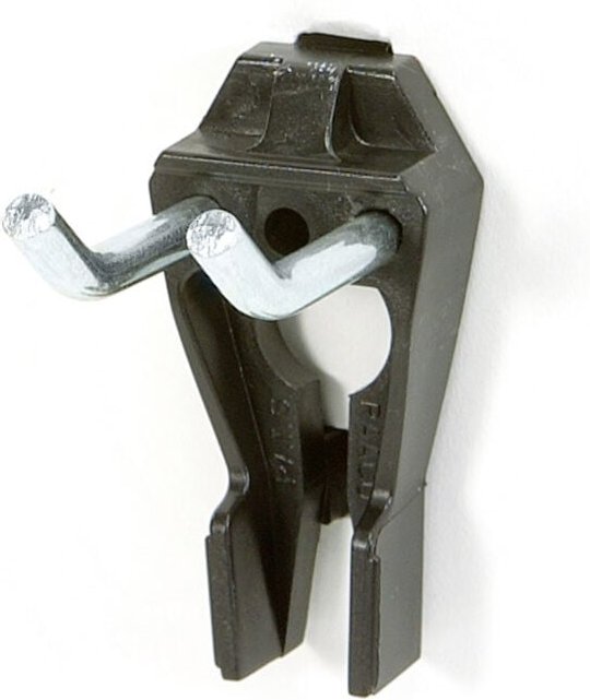 raaco 110730 Werkzeughaken Clip 2-30 mm Doppelhaken (L x B x H) 27 x 47 x 60 mm 3 St.