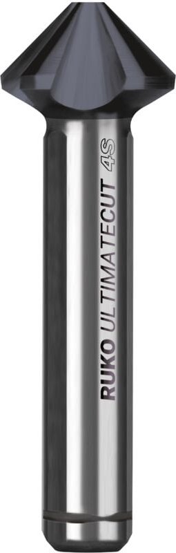 Ultimatecut Kegelsenker 4S HSSE-Co 5 RUnaTEC din 355 90° 12,4 mm - 102876EP - Ruko