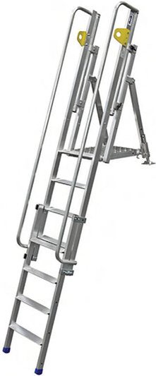 Mobile Plattformtreppe 3 Stufen - Maximale Arbeitshöhe. 2.75m - N111.202