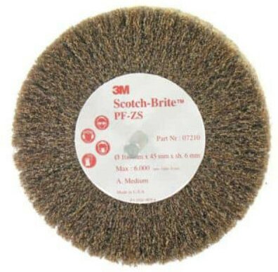 3M - Scotch-Brite Bürste pf-zs mittlerer Durchmesser 100 mm x 1