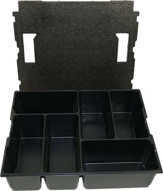Bs Systems - Kleinteileeinsatz 6 Fächer inkl. Deckeleinlage für L-Boxx 136