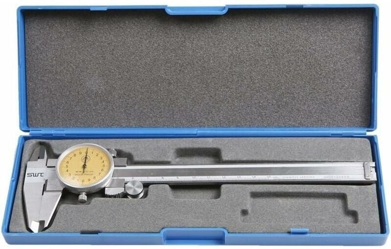 Stanless Steel 6 Zoll schüttelsicherer Messschieber, / - 0,001' Genauigkeit - Ulisem