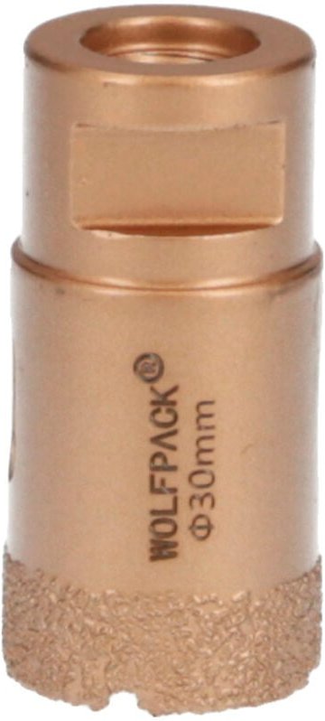 Linea profesional - Diamantkrone für Schleifer ø 30 mm. M14 Gewindeanschluss. Schneiden Dry - Wolfpack