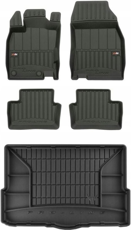 SET 3D-Gummimatten Renault Kadjar 2015-2022 d