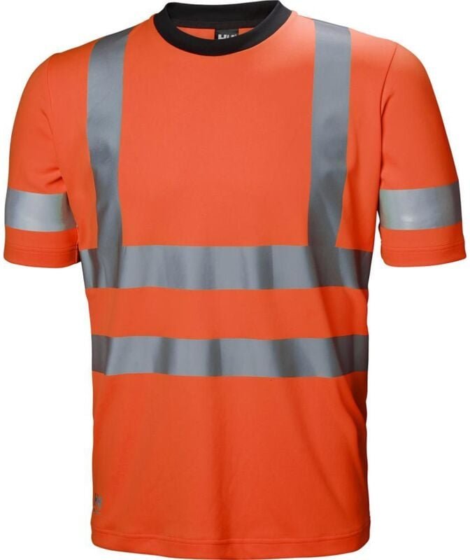 Helly Hansen Warn-T-Shirt addvis, Gr. l, warnorange