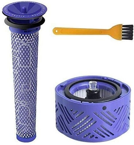 Nachmotor-HEPA-Filter V6 und Vorfilter V6 V7 V8 Staubsauger, Ersatzfilter-Set für Dyson V6-Reihe, Staubsauger-Zubehör - ...