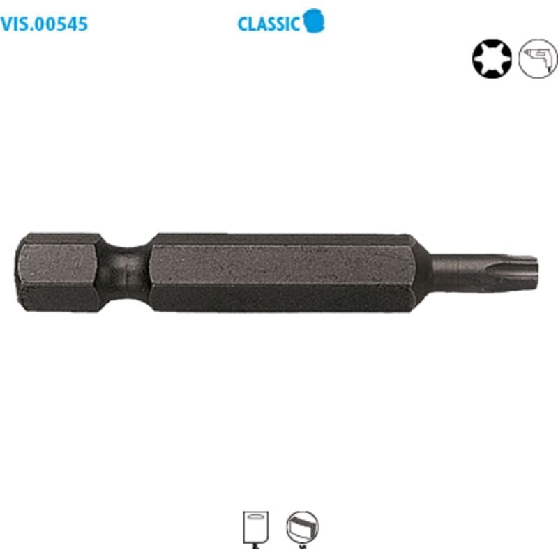 Thumbnail - Schachtel mit 15 langen Schraubendreher-Bits, Serie 1/4'' TORX® T10 Long, 50 mm