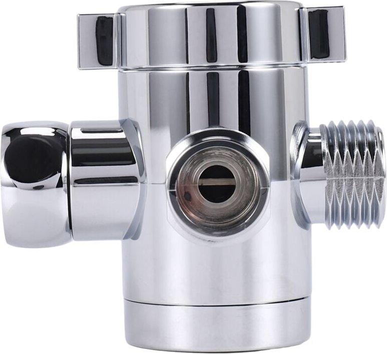 Thumbnail - Tlily - 1/2 3-Wege-T-Adapter wc Bidet Bad Duschkopf Arm Montiert Umstellventil
