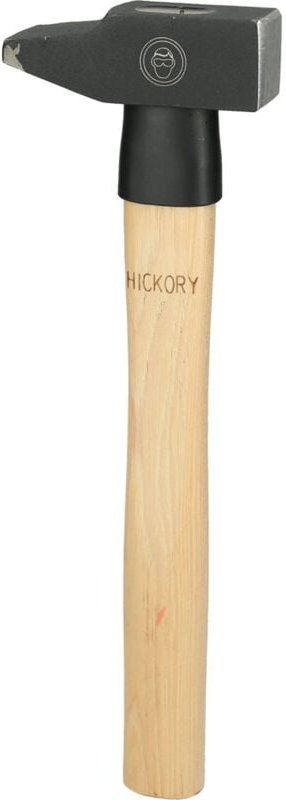 Schlosserhammer, Hickory-Stiel, französische Form, 300g