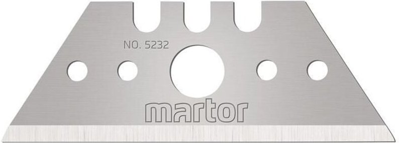 Trapezklinge Nr. 5232 L53xB19xS0,63mm mit Lochung