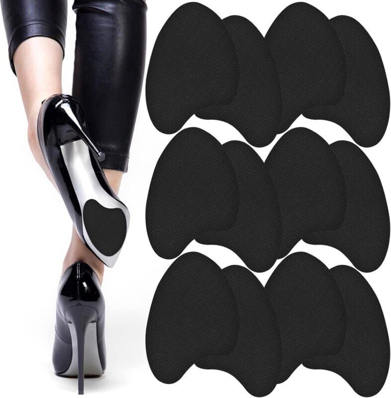 12 Stück Anti-Rutsch-Sohlen für High Heels, Anti-Rutsch-Sohlen-Aufkleber, langlebiger Schuhsohlenschutz, Anti-Rutsch-Auf...