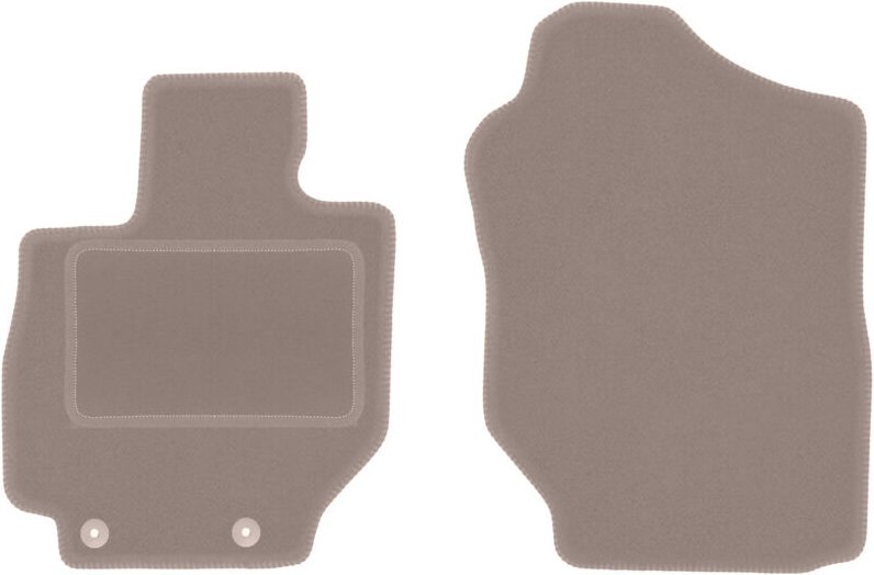 Beige Vordermatten für: Suzuki Jimny II Offroad (2018-)