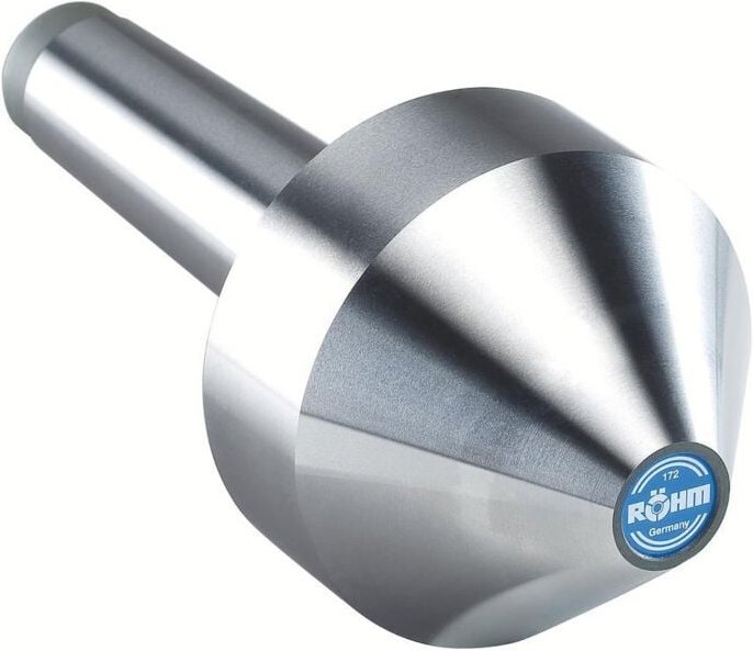 Röhm Mitlaufender Zentrierkegel, Aufnahme MK 6, Größe 175a, stumpf, 75° - 063656