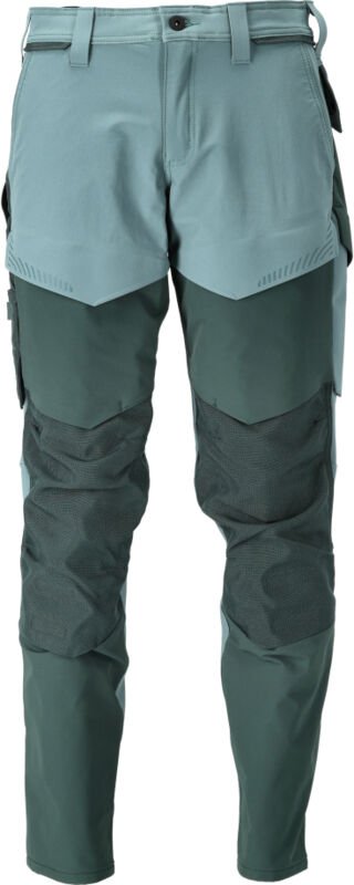 Mascot Hose mit Knietaschen 22379-311-3534 Gr. 76C58 helles waldgrün/waldgrün